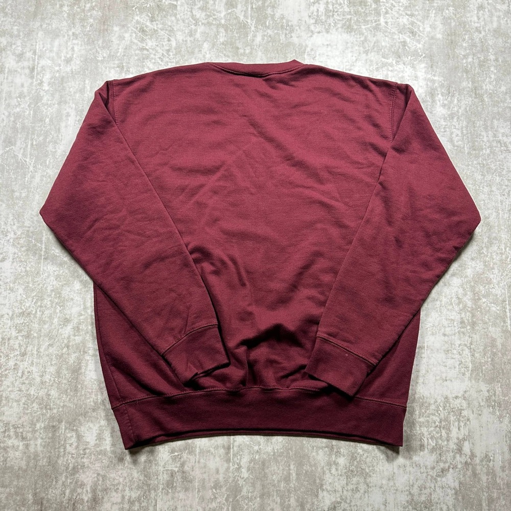 Prairie Mountain Sweatshirt Unisex Medium Maroon Smoky Mountains Tennessee - Picture 8 of 8